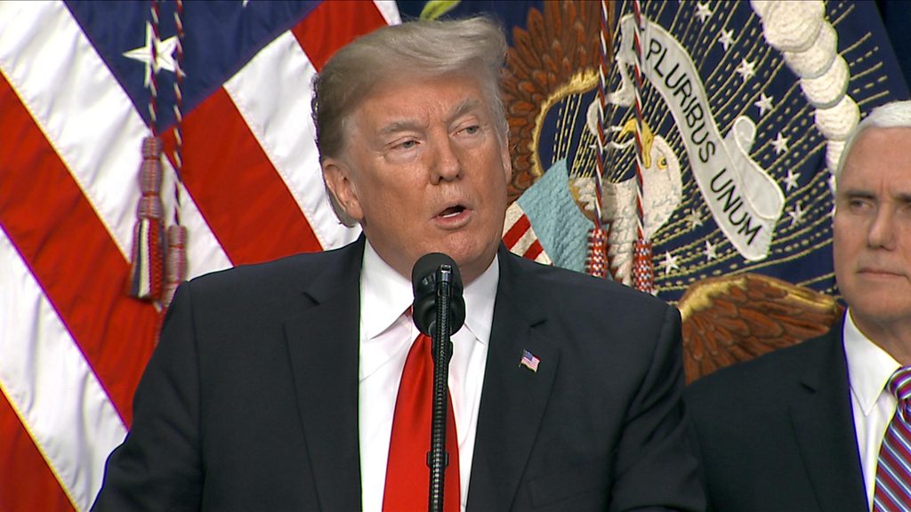 Trump vows ‘very long’ government shutdown over border wall